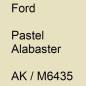 Preview: Ford, Pastel Alabaster, AK / M6435.